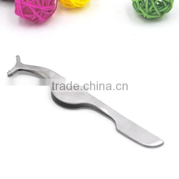Fashionable Stainless Steel False Eyelash Applicator Extension Tweezer Eyelash Extension Kits photo-4