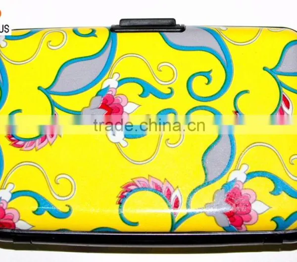 Luckiplus Inventory Black & White Owls Aluminum Wallets Identity Theft Blocker photo-3
