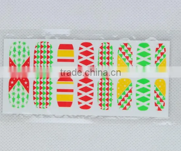 2015 the Newest 3D Snowman Christmas Nail Sticker photo-3