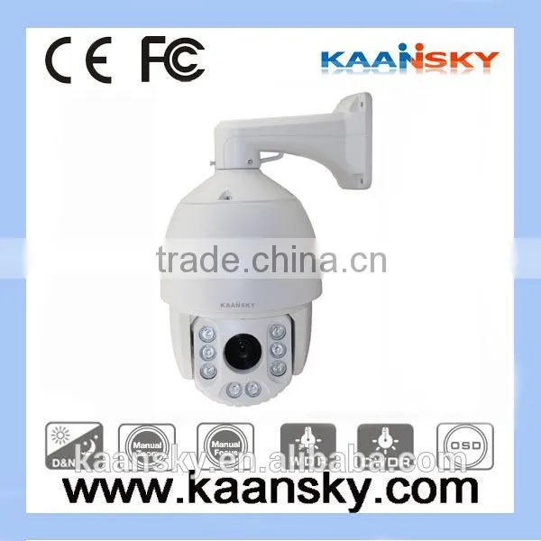 Intelligent Ptz Rs485 Protocal High Speed Dome Camera IR CCTV Ptz Camera