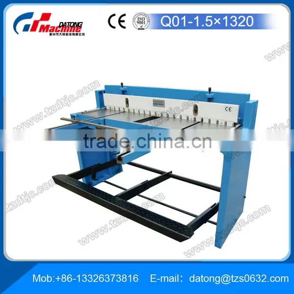 Supply Q01-1.5X1320A Metal Electric Shearing Machinery Quality Choice photo-5