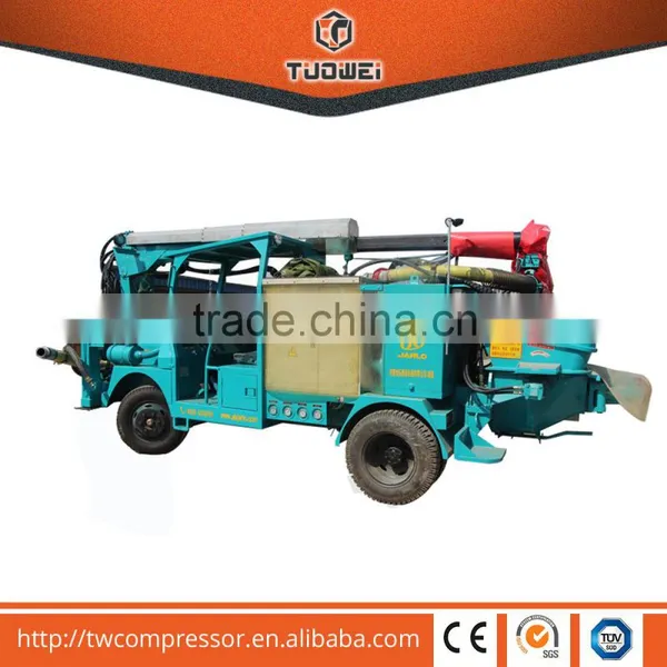 380V/50HZ Diesel Wet Spraying Concrete Truck photo-2