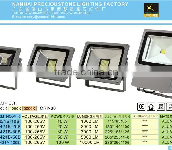 High Quality Waterproof 50 Watt Led Flood Light Outdoor IP65 photo-4