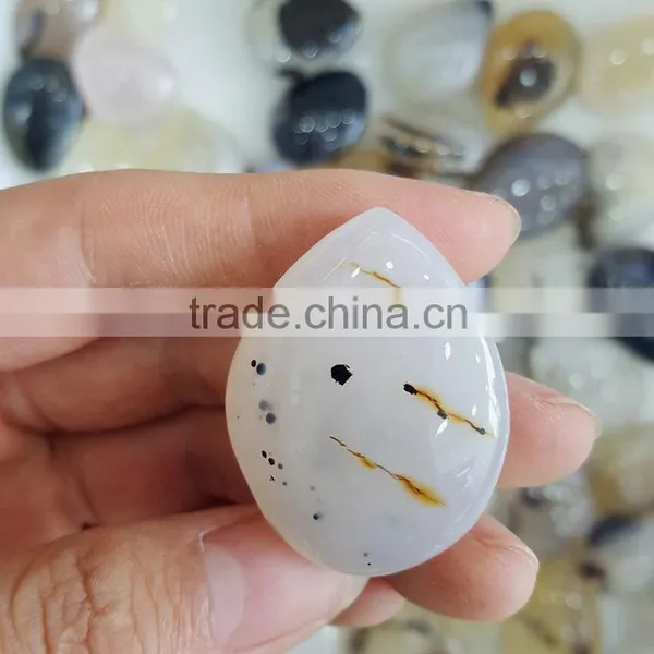 Wholesale Tear-Shaped Agate Druzy Pendants photo-4