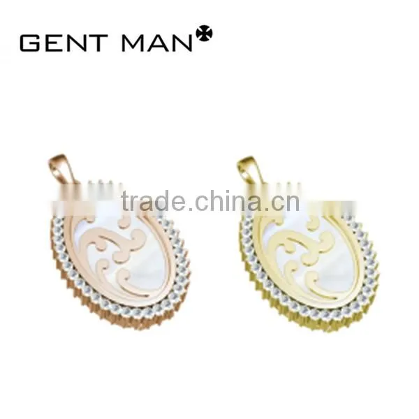 Simple Gold Pendant Design Water Drop Shaped Beautiful Gold Pendants Necklace photo-3