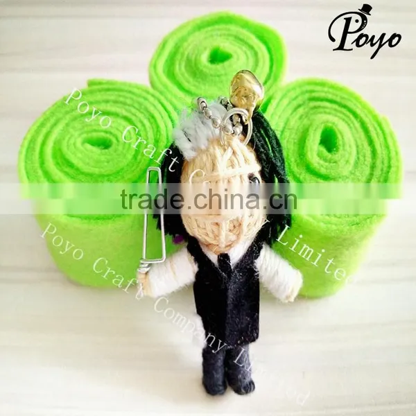 Cool Kongfu Cell Phone Pendant Voodoo Doll
