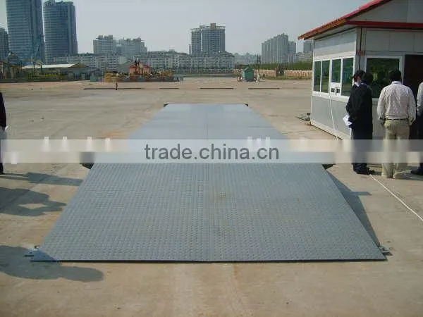 Steel Stracture Electronic Vehicle Weighbridge With Printer/Hot Sell Export Movable Truck Scale/100 Ton Weightbridge