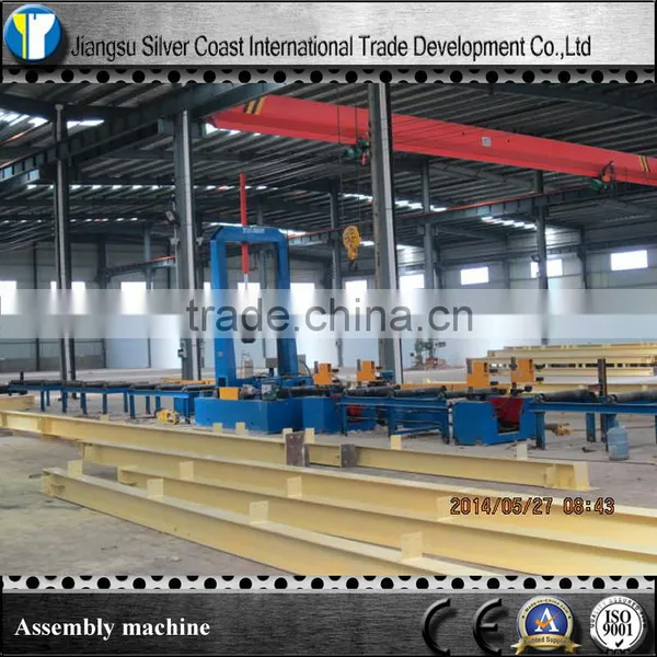 H/ I /T Beam Profile Steel Welding Production Line Assembly Machine photo-4