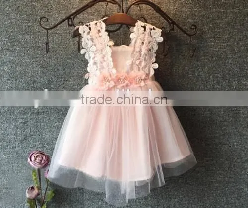 White Lace Baby Princess Dress Good Quality Baby Princess Dress photo-2