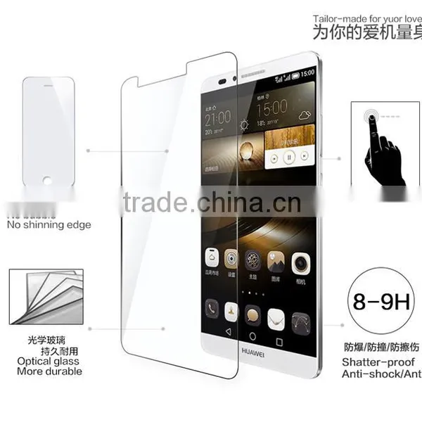 Newest Premium Tempered Glass Door for Huawei Mate7 photo-6