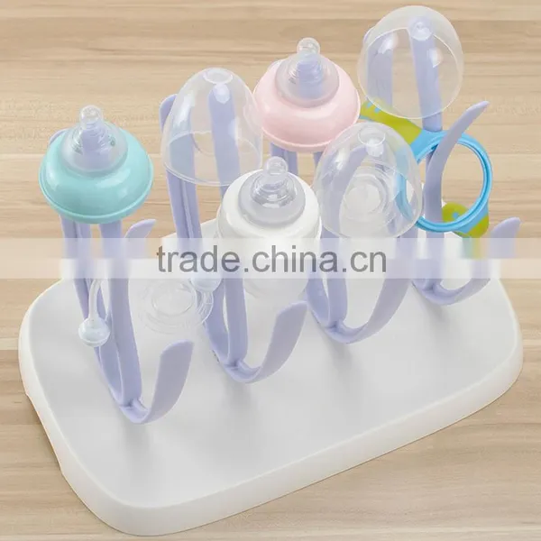Feeding Accessories Wholesale Plastic Baby Milk Bottle Drying Rack photo-2