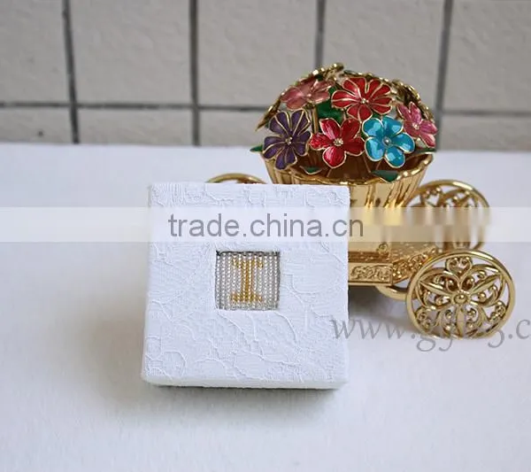 Personalizedwedding Jewelry Boxes With Beaded Name Plate of I photo-3