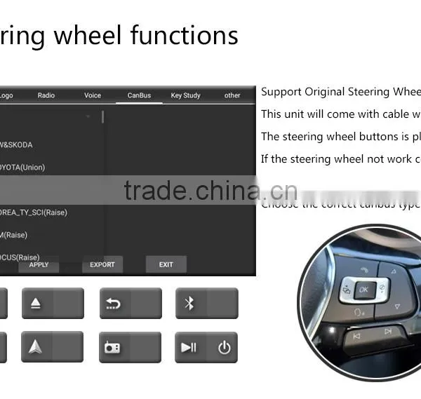 Cheap 8 Inch RK3188 Android Car Gps Audio Navigation System for VW Skoda photo-5