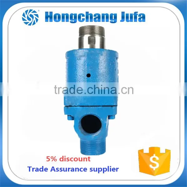 25A 1'' 2-passages Female Thread Water Swivel Connector Hydraulic Rotary Joints photo-5