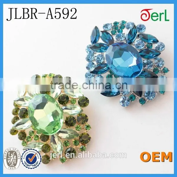 Fashion Jewelry Bulk Rhinestone Vintage Brooches photo-5