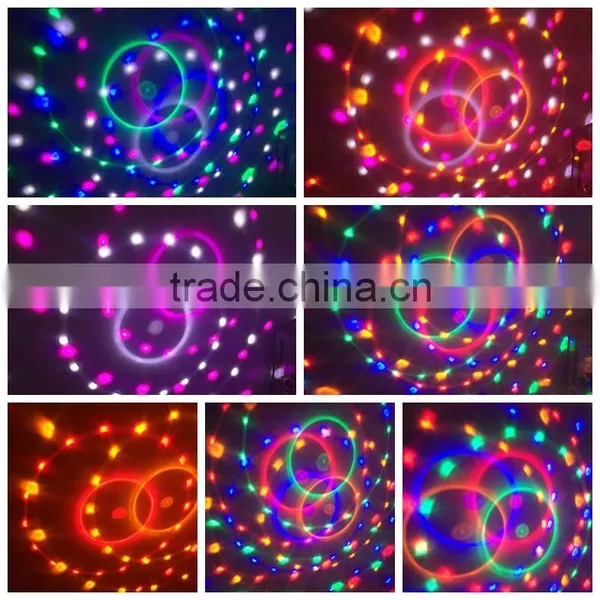 Latest Style 360 Degrees Rotating LED Crystal Magic Ball Light Mini RGB Mini Disco DJ Ball Stage Lighting Wholesale photo-4