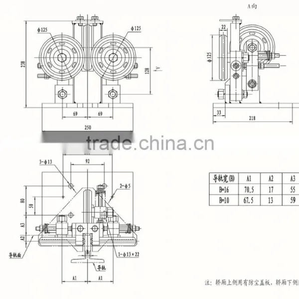 Rolling Guide Shoes for Counterweight photo-2