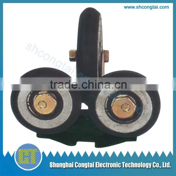 Elevator roller guide shoe
