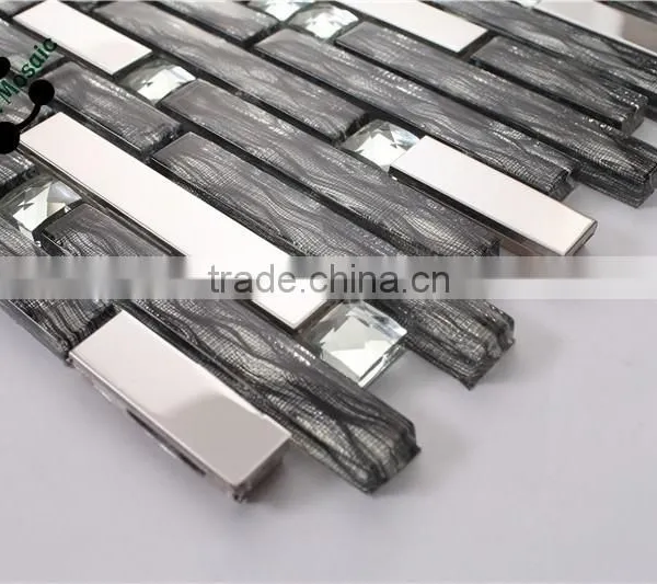 SMJ05 Homer Mosaic Walls Decorated Mosaic With Glass Bricks photo-4