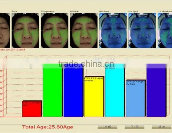 AYJ-J009 Salon Skin Testing Skin Diagnostic Equipment photo-2