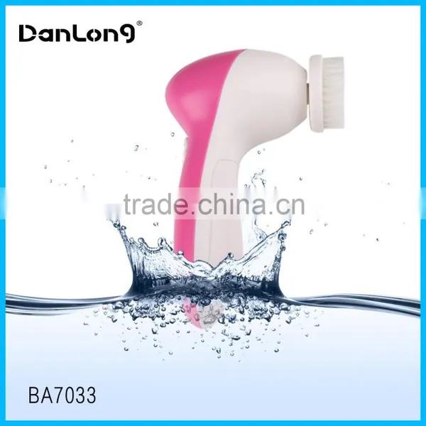 2016 New Product 5 in 1 Multifunction Electric Face Facial Cleansing Brush Spa Skin Care Massager Beauty Care Brush photo-5