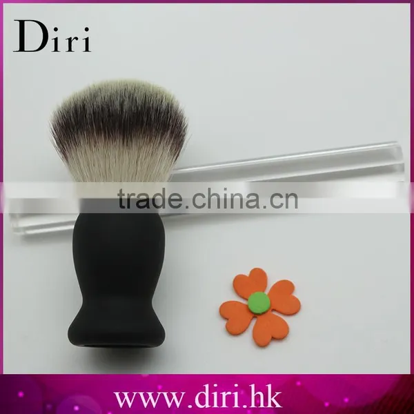 High Quality Shaving Brush Plastic Handle Shaving Brush Pure Badger Hair Shaving Brush photo-4