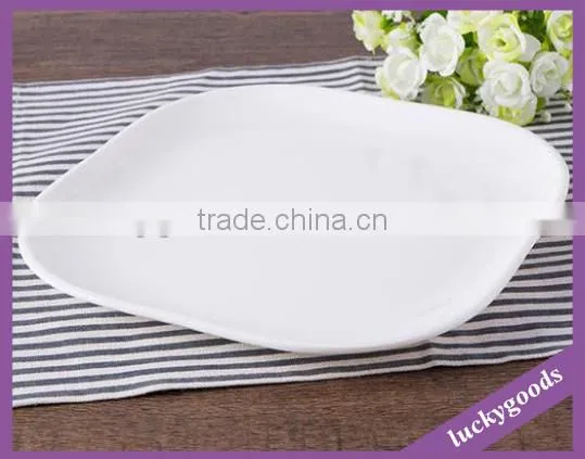Bulk White Melamine Christmas Plates Dinner Plates photo-2