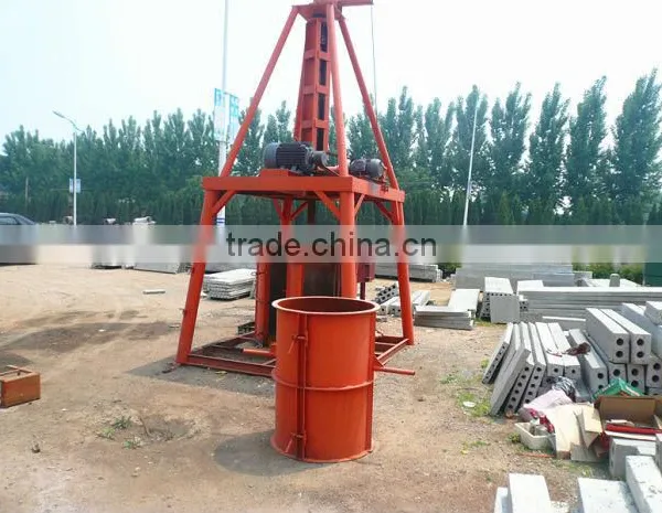 China High Performance Machinery Vertical Type Concrete Pipe Moulding Machine SY1000 photo-2
