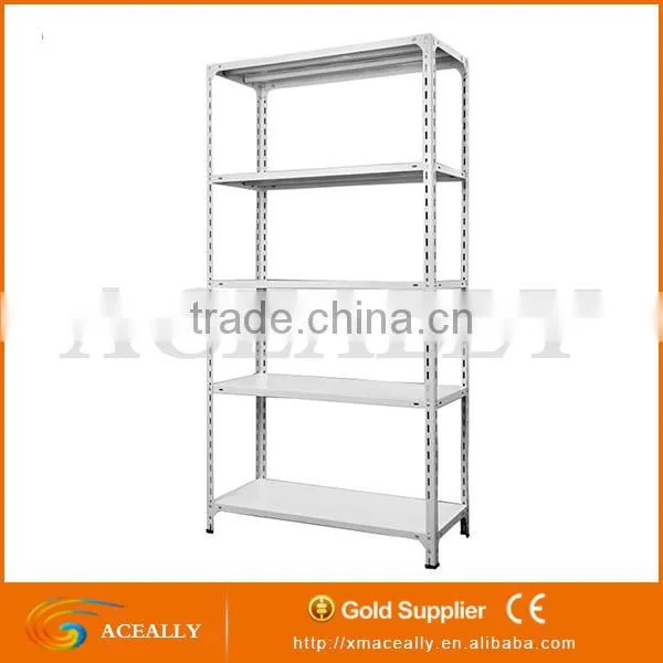 Warehouse Storage Light Duty Rack Slotted Angle Shelving photo-3