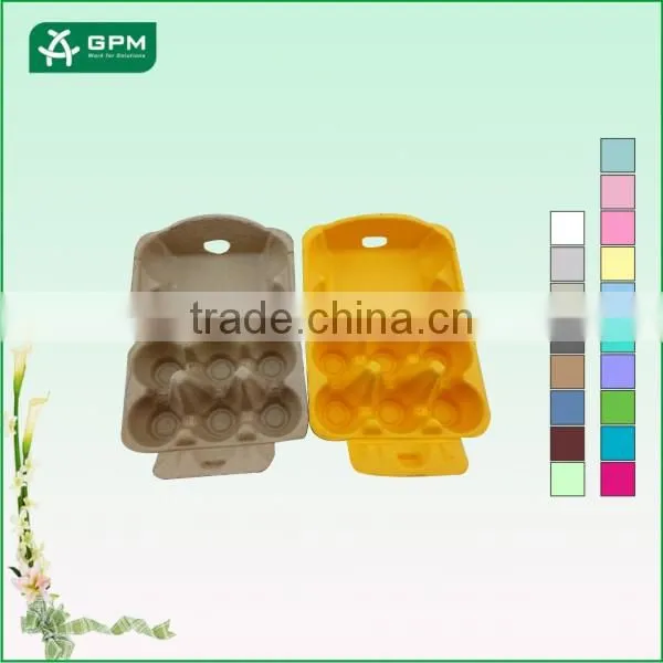 Eco-friendly Recyclable Paper Pulp Molded Egg Crate for Sale photo-2