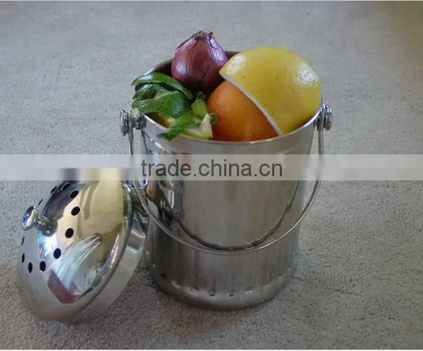 High Quality Compost Stainless Steel Waste Recycler Bin