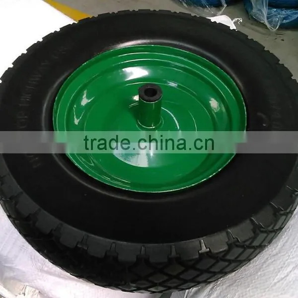 PU Filled Tire Wheel Trolley Wheel photo-2