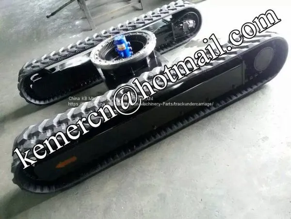 Rubber Crawler Undercarriage Rubber Track Undercarriage With Extension Function photo-4