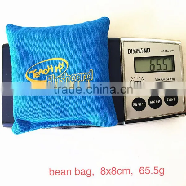 Hot Selling Custom Brand 8x8cm Colors Educational Beach Bean Bags photo-2