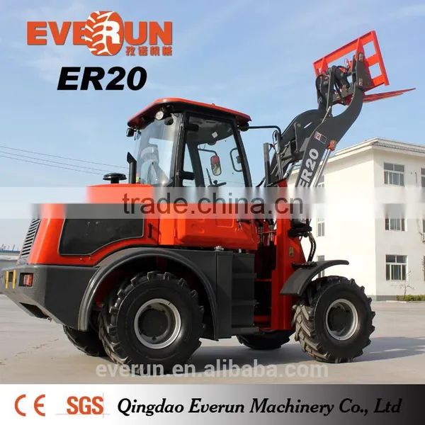 2ton Construction Wheel Loader With Snow Bucket for Sale photo-3