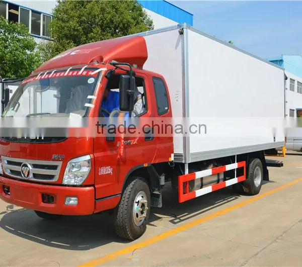 FOTON 5T Small Reefer Refrigerated Van Truck photo-3