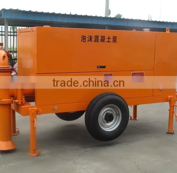 Operating Convenient Foam Concrete Mobile Plant for Making Blocks photo-4