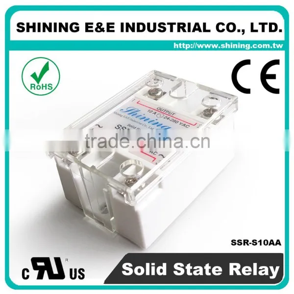 SSR-S10AA CE Power 24VAC Industrial Solid State Relay Manufacture photo-5