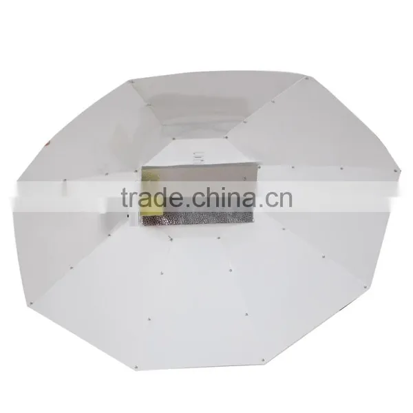Hydroponics Aluminium Vertical or Horizontal Grow Light Umbrella Reflector / Umbrella-Shape Parabolic Grow Light Reflector: photo-3