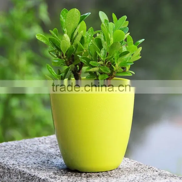 Garden Supplies Attractive Colorful Plastic Wholesale Flower Pots photo-3
