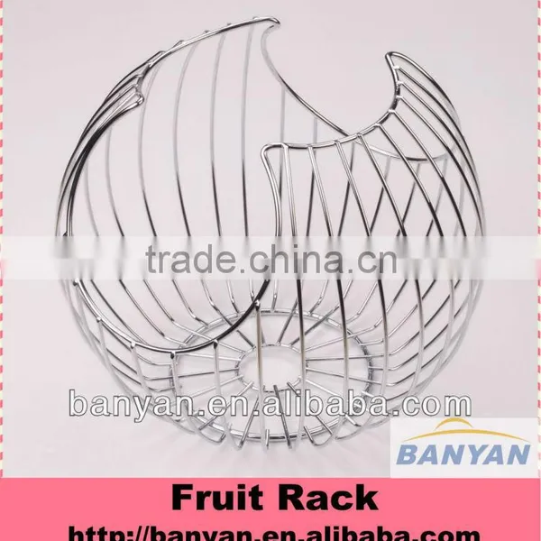 Good Quality Home Stainless Steel Fruit Basket, Metal Wire Fruit Basket photo-6