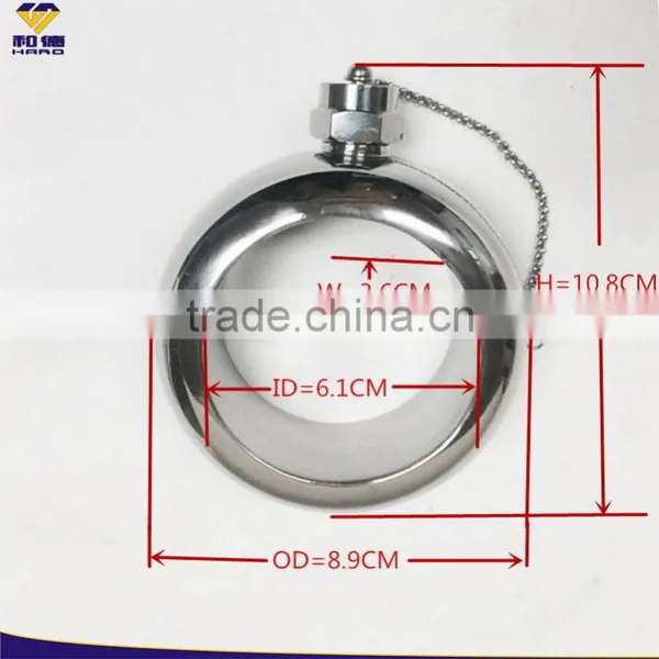 China Supplier Custom Stainless Steel Portable Pocket Travelling Stylish Flagon Wine Flask Wine Bottle Wine Pot photo-2