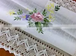 Hand Embroidery Napkins and Tablecloth