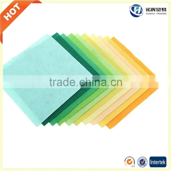2016 New 40pcs Non Woven Felt Fabric 1mm Thickness Polyester Cloth Felts DIY Bundle For Sewing Dolls Crafts15x15cm in China photo-3