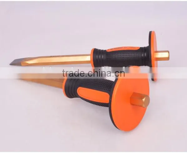 Hex Pointed CRV Chisel With Rubber Handle photo-3