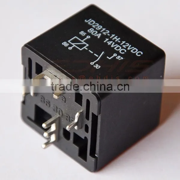 High Quality 12V 24V 36V 48V 72V 80 Amp PCB Relay SPST Relay With 4pin photo-2