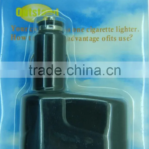 2015 Socket Adapter Plug Car Charger 2 Way Used With CE Certificate for Cell Phones , IPhones , IPads & Tablet photo-2