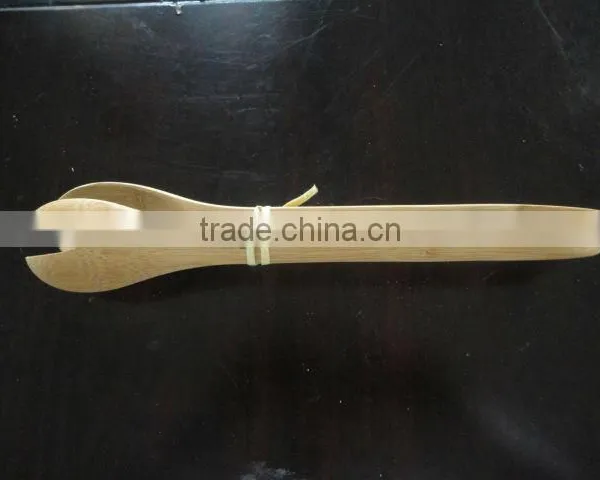2017 Gift Natural Bamboo Cooking Utensils Tong