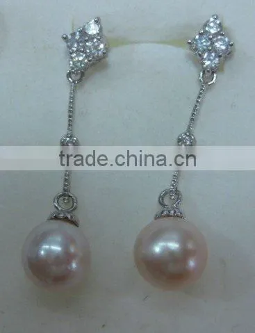 Native Pearl Beaded Earring /jewelry