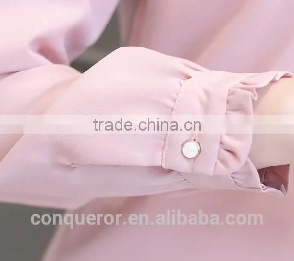 Made to Measure Beautiful Cotton Alim Fit Shirt for Office Women photo-3